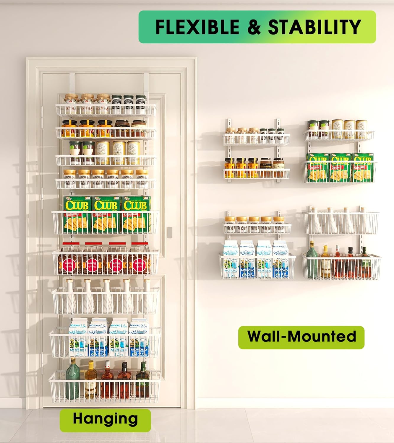 9-Tier Over The Door Pantry Organizer