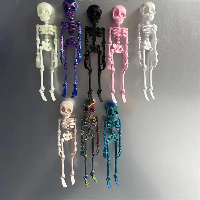 10 pcs Skeleton Magnetic Figurine