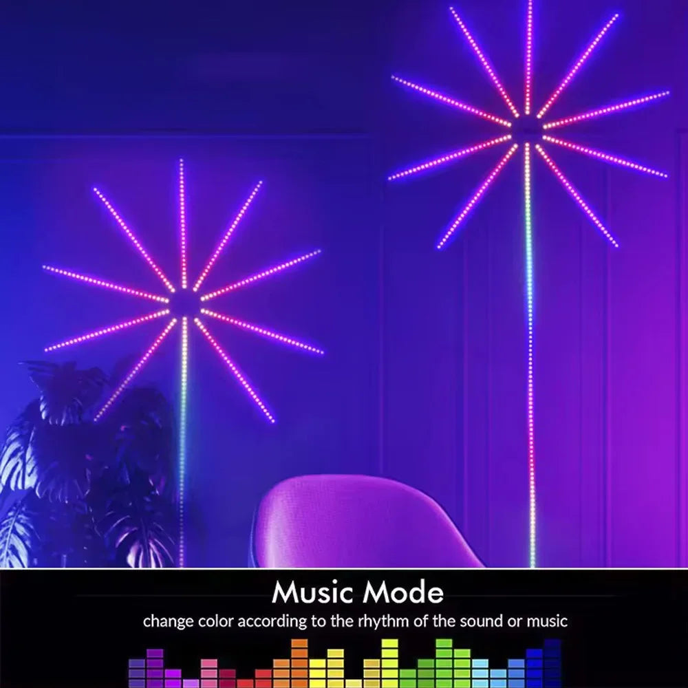 Christmas Fireworks lights