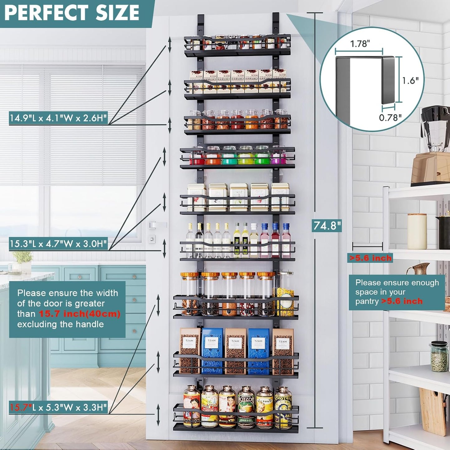 Space-Saving Door Organizer