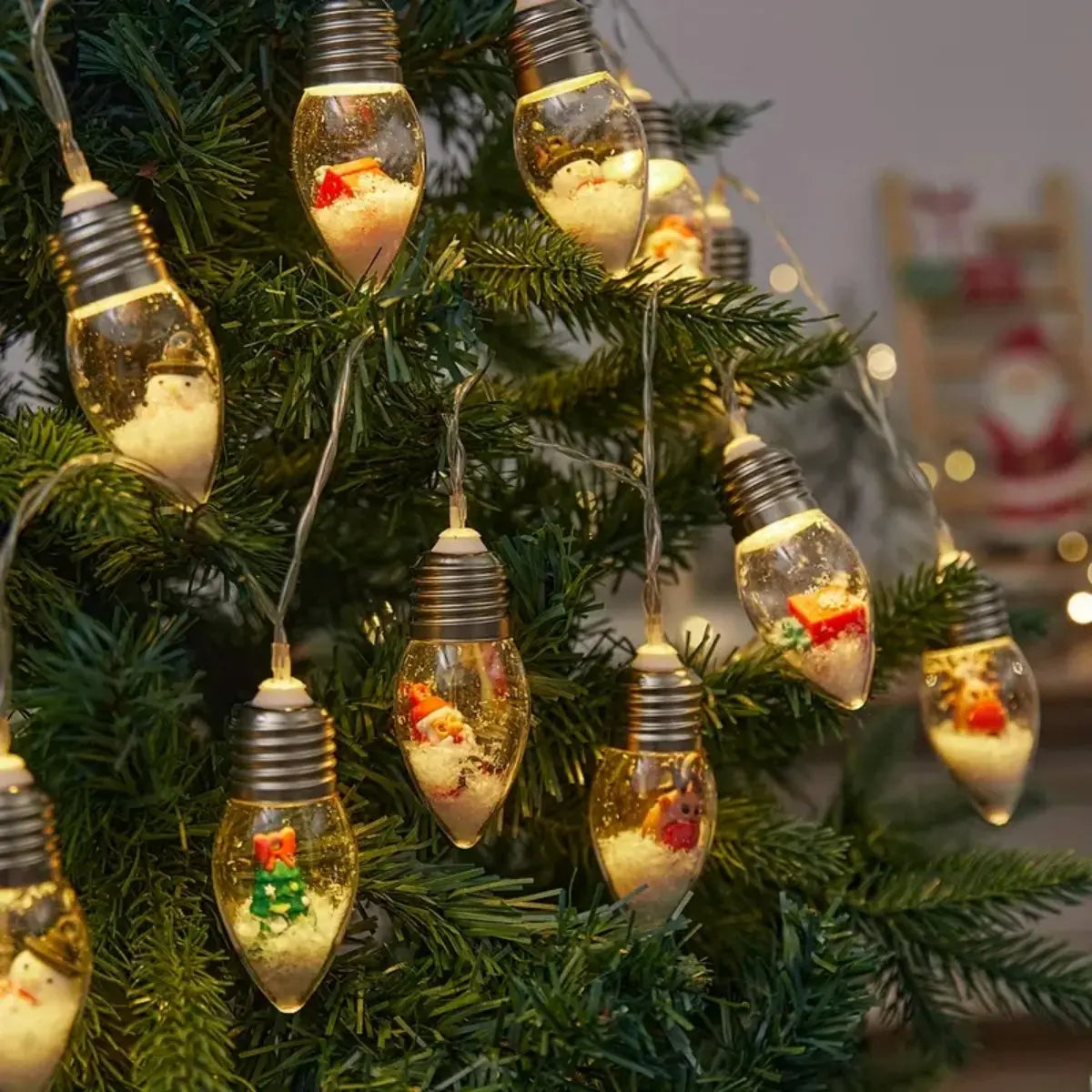 Festive Snowball Glow Lights