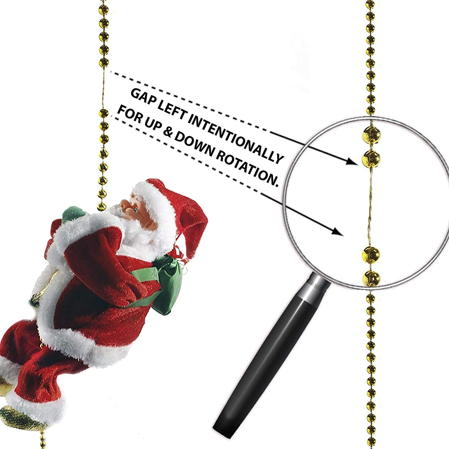 Santa's Musical Climb