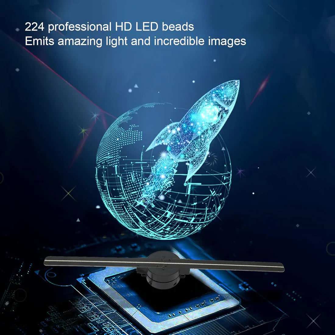 3D Hologram Magic Fan