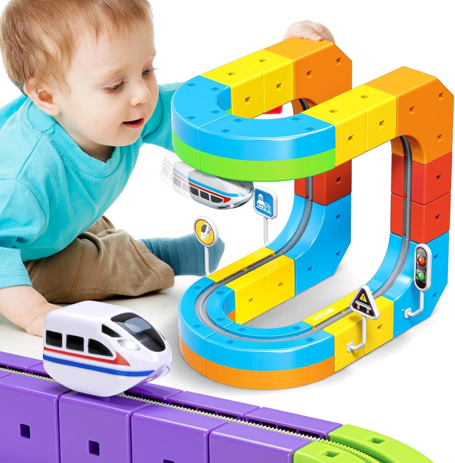 KlickRail Adventure Train Set