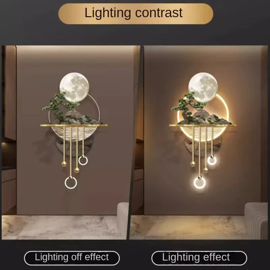 Moon Wall Decor LED Lamp