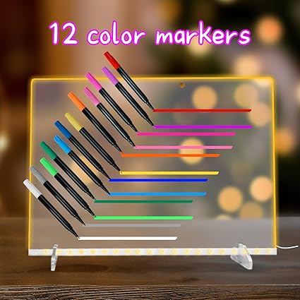 🔥 Light It Up! 12-Color Pen Set for Epic Glow Art