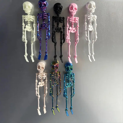 10 pcs Skeleton Magnetic Figurine