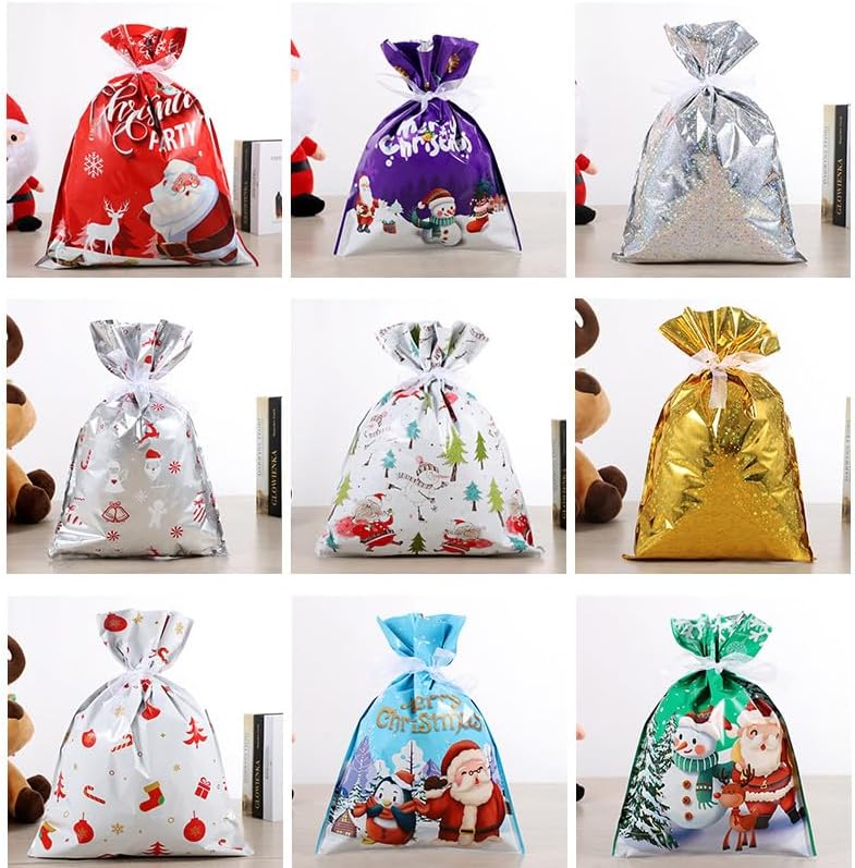 30 Merry Pouch Gift Bags