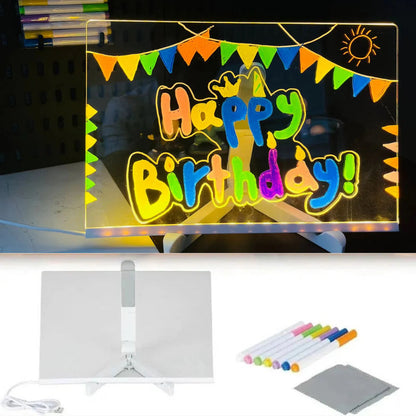 Glow Art Kids Drawing Board