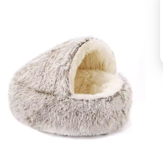 CozyNook Snug Pet Cave Bed