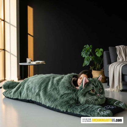 Fluffy Cat Cozy Sleep Bags