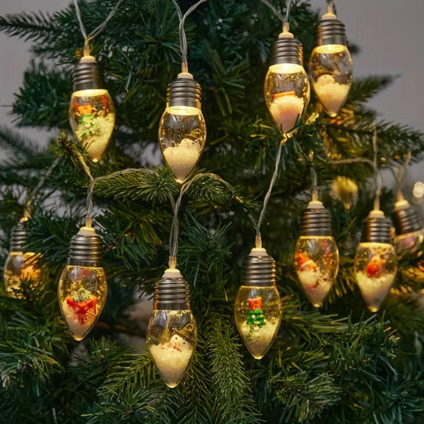 Festive Snowball Glow Lights