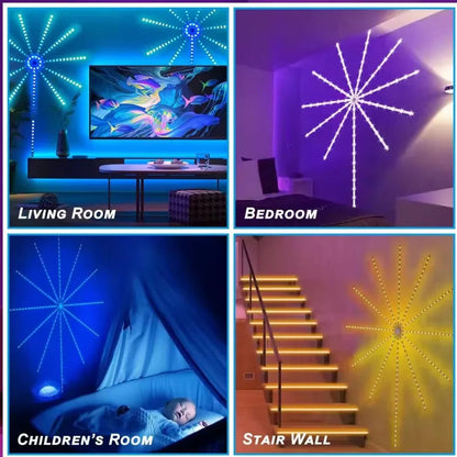 Christmas Fireworks lights