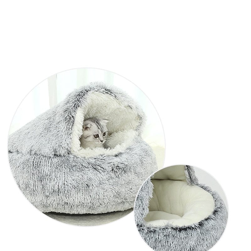 CozyNook Snug Pet Cave Bed