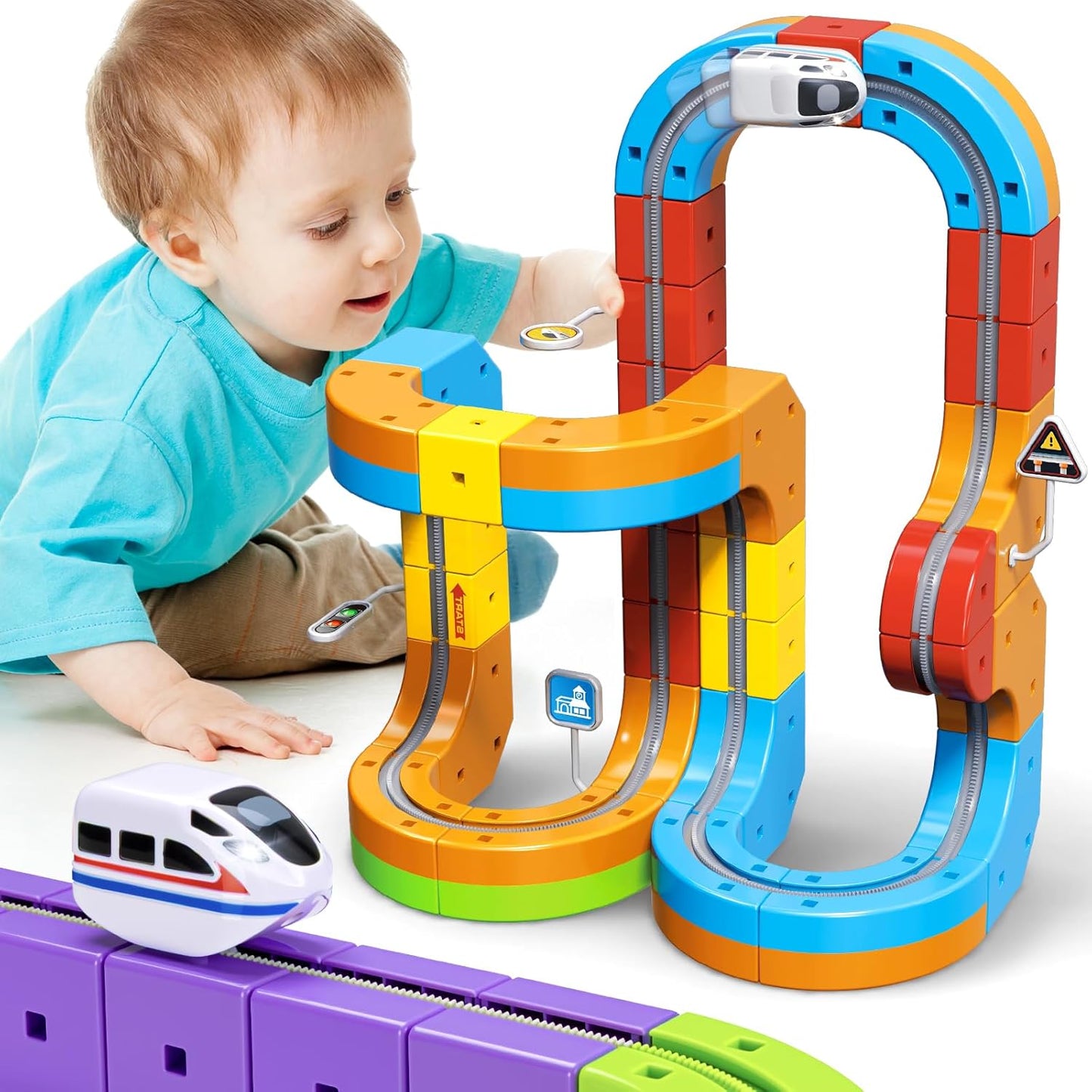 KlickRail Adventure Train Set