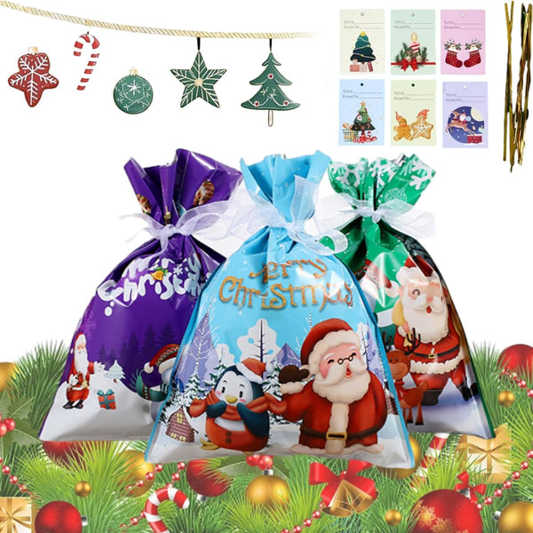 Merry Pouch Gift Bags Set