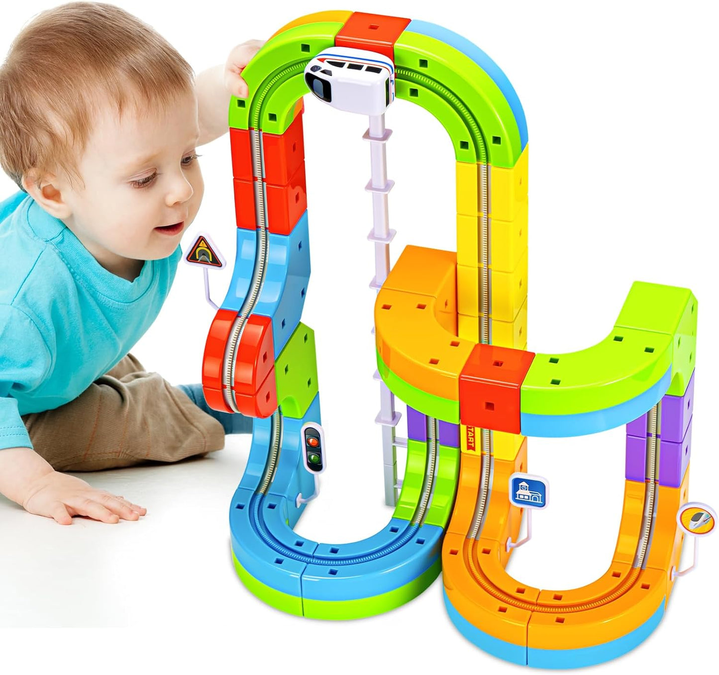 KlickRail Adventure Train Set