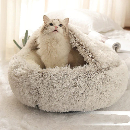 CozyNook Snug Pet Cave Bed