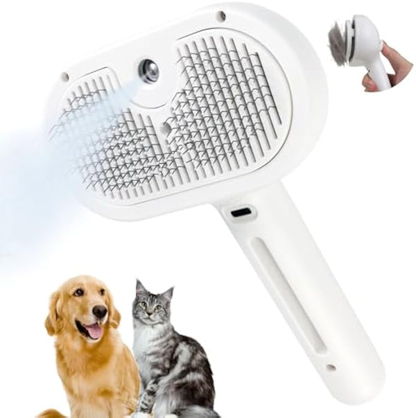 Gentle Mist Massage Grooming Brush