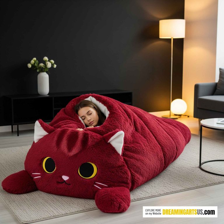 Fluffy Cat Cozy Sleep Bags