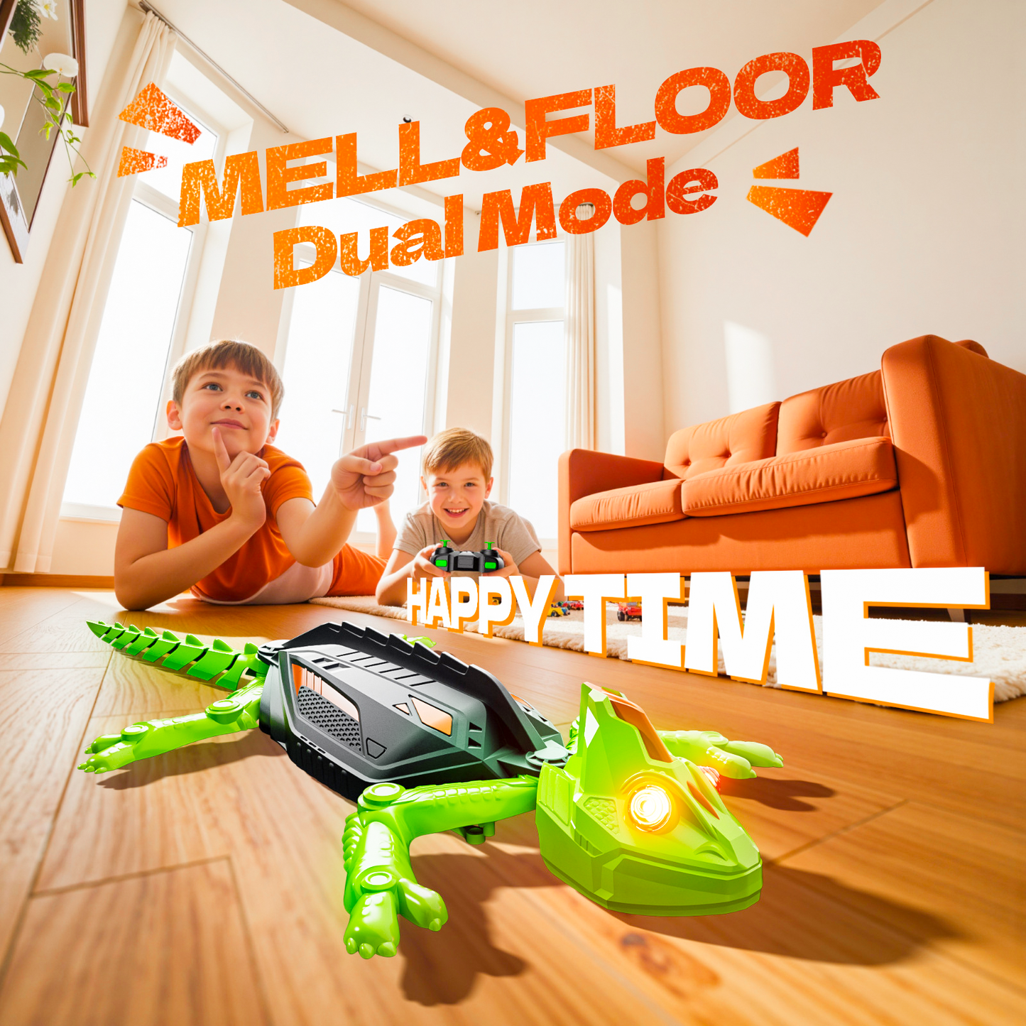 Gravity-Defying Wall Gecko