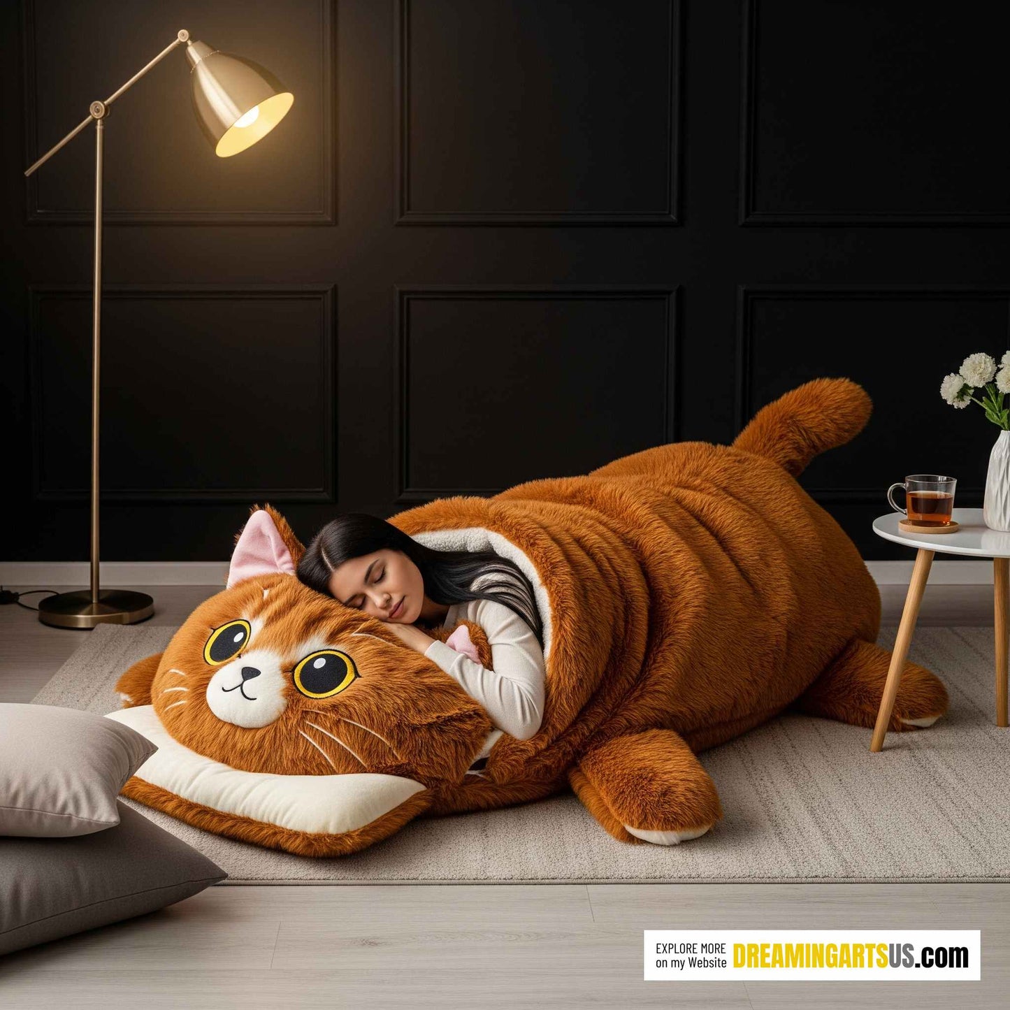 Fluffy Cat Cozy Sleep Bags